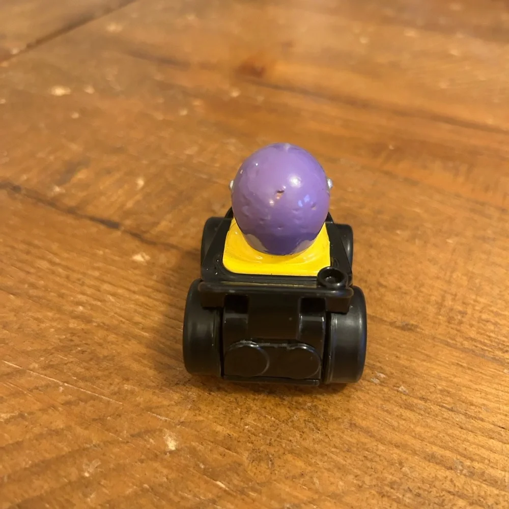 Fisher Price Little People #8 race car wheelie as  is